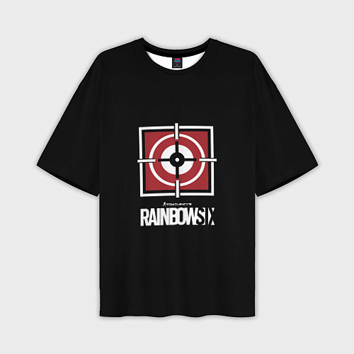 Мужская футболка оверсайз Rainbow six action game / 3D-принт – фото 1