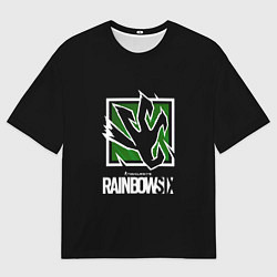 Мужская футболка оверсайз Ubisoft game rainbow six