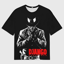 Мужская футболка оверсайз Джанго - Джейми Фокс