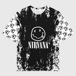 Мужская футболка оверсайз Nirvana teddy