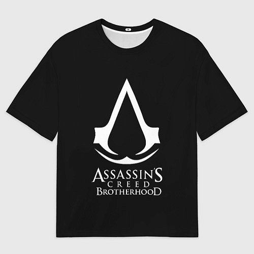 Мужская футболка оверсайз Assassins Creed brotherhood / 3D-принт – фото 1
