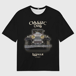Мужская футболка оверсайз Классические автомобили Cadillac LaSalle