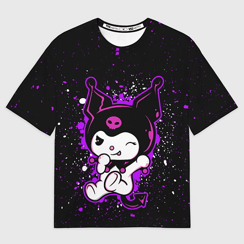 Мужская футболка оверсайз Куроми / 3D-принт – фото 1