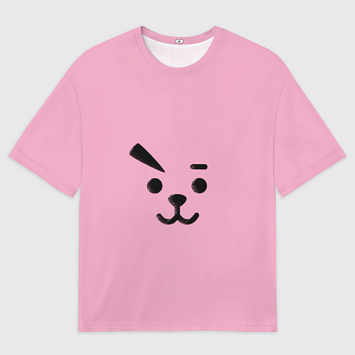 Мужская футболка оверсайз BT21 Cooky / 3D-принт – фото 1