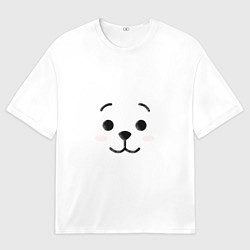 Футболка оверсайз мужская BT21 RJ, цвет: 3D-принт