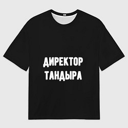 Футболка оверсайз мужская Директор тандыра, цвет: 3D-принт