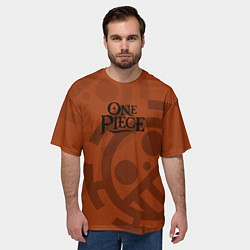 Футболка оверсайз мужская One Piece Usopp, цвет: 3D-принт — фото 2