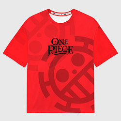 Футболка оверсайз мужская One Piece Luffy Monkey D, цвет: 3D-принт
