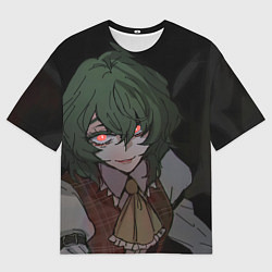 Мужская футболка оверсайз Touhou Project Юка Кадзами