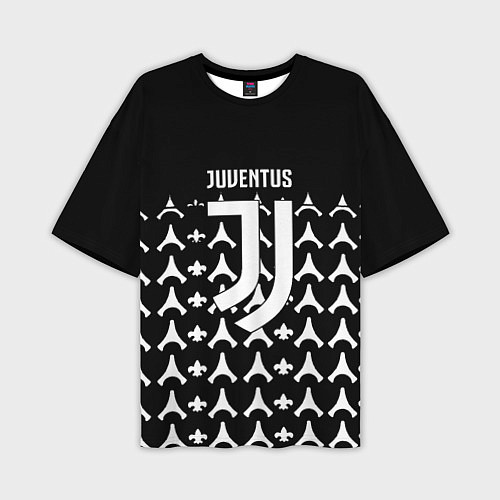 Мужская футболка оверсайз Juventus sport club / 3D-принт – фото 1