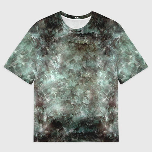 Мужская футболка оверсайз Лесной принт / 3D-принт – фото 1