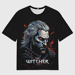 Мужская футболка оверсайз The Witcher blood