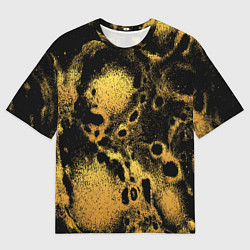Футболка оверсайз мужская Текстура песок, цвет: 3D-принт