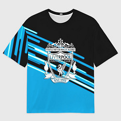 Мужская футболка оверсайз Реал Мадрид геометрия