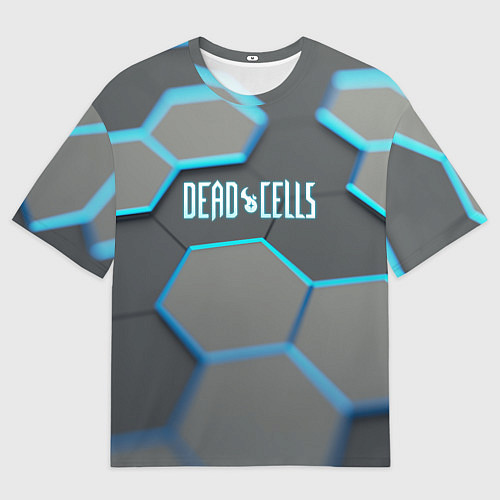 Мужская футболка оверсайз Dead cells броня / 3D-принт – фото 1