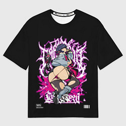 Мужская футболка оверсайз Джейн Доу - Zenless zone zero