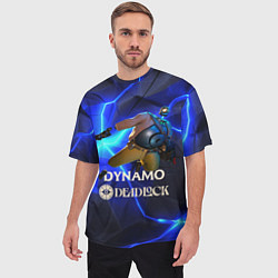 Футболка оверсайз мужская Deadlock Динамо, цвет: 3D-принт — фото 2
