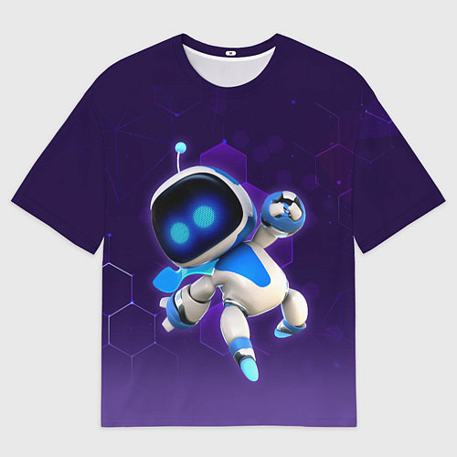 Мужская футболка оверсайз Mascot - Astro Bot / 3D-принт – фото 1