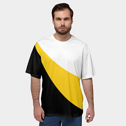 Футболка оверсайз мужская Мы русские с нами Бог большой КЦК, цвет: 3D-принт — фото 2