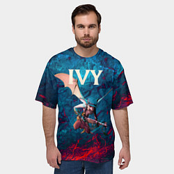 Футболка оверсайз мужская Ivy Deadlock, цвет: 3D-принт — фото 2