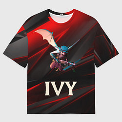 Мужская футболка оверсайз Плющ Deadlock