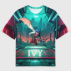 Мужская футболка оверсайз Плющ Deadlock