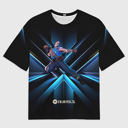 Мужская футболка оверсайз Deadlock Lash / 3D-принт – фото 1