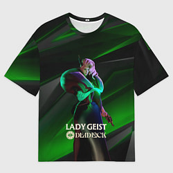 Мужская футболка оверсайз Леди Гейст Deadlock