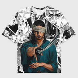 Мужская футболка оверсайз Musashi Miyamoto