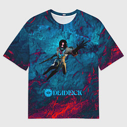 Мужская футболка оверсайз Аномалия Deadlock