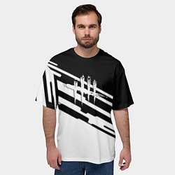 Футболка оверсайз мужская DBD t horror, цвет: 3D-принт — фото 2