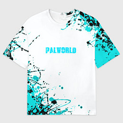 Мужская футболка оверсайз Palworld краски