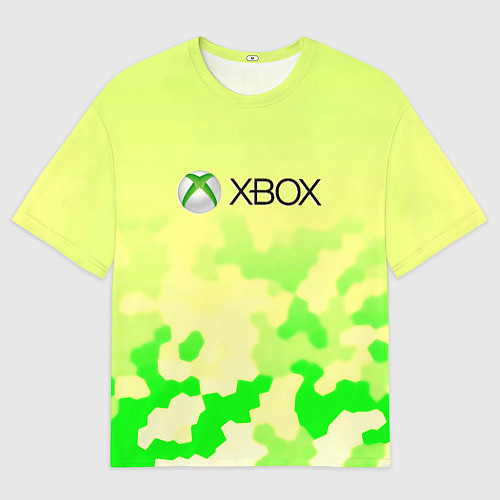 Мужская футболка оверсайз Xbox camo / 3D-принт – фото 1
