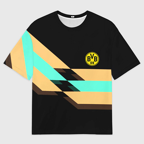 Мужская футболка оверсайз Borussia sport line / 3D-принт – фото 1
