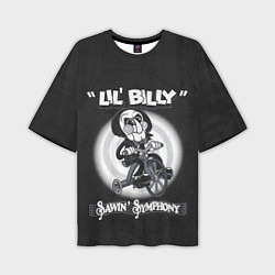 Мужская футболка оверсайз Lil Billy - Saw