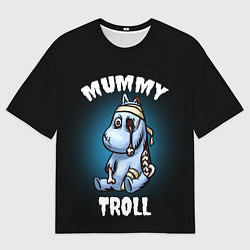 Мужская футболка оверсайз Mummy troll