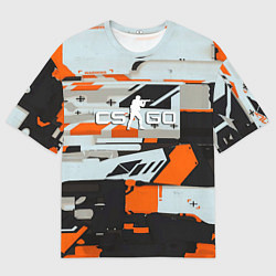 Мужская футболка оверсайз Asimov cs go