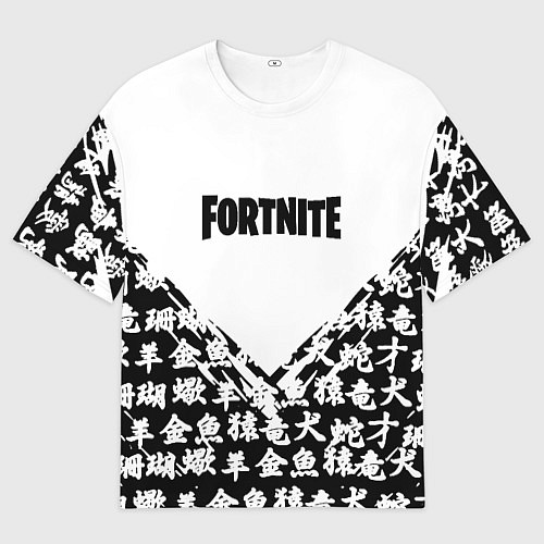 Мужская футболка оверсайз Fortnite japan game / 3D-принт – фото 1