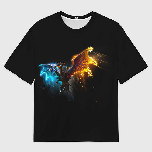 Мужская футболка оверсайз Jakiro дота 2 / 3D-принт – фото 1