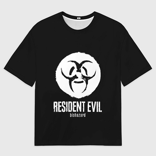 Мужская футболка оверсайз Resident Evil umbrella corp logo / 3D-принт – фото 1