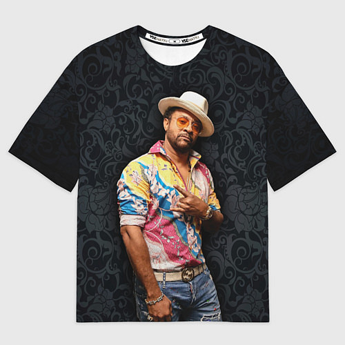 Мужская футболка оверсайз Shaggy - bombastic / 3D-принт – фото 1