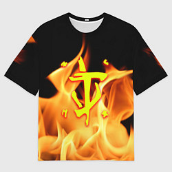 Мужская футболка оверсайз DOTA storm