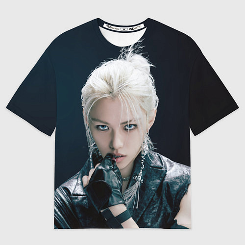 Мужская футболка оверсайз Stray Kids Felix Giant concept / 3D-принт – фото 1