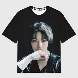 Футболка оверсайз мужская Stray Kids I N Giant concept, цвет: 3D-принт
