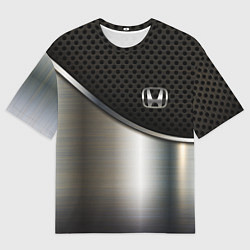 Футболка оверсайз мужская Honda metal car, цвет: 3D-принт