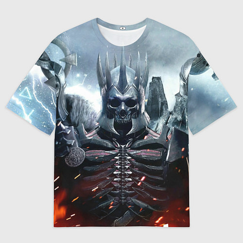 Мужская футболка оверсайз Призрачные всадники / 3D-принт – фото 1