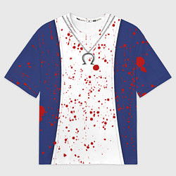 Футболка оверсайз мужская American McGees Alice верх, цвет: 3D-принт