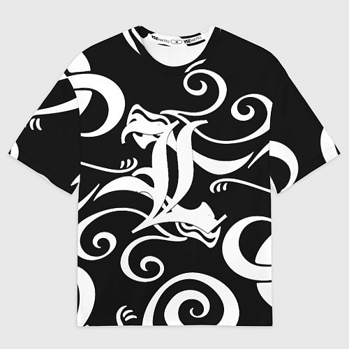 Мужская футболка оверсайз Death Note japan anime / 3D-принт – фото 1