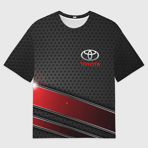Мужская футболка оверсайз Toyota auto car / 3D-принт – фото 1