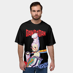 Футболка оверсайз мужская Дандадан: Бабушка медиум, цвет: 3D-принт — фото 2